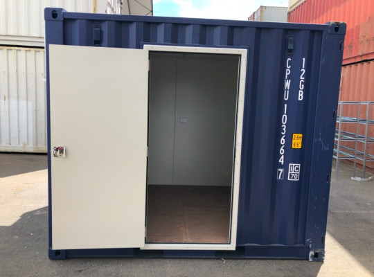 10' Insulated Container with Aircon, Door & Electrics