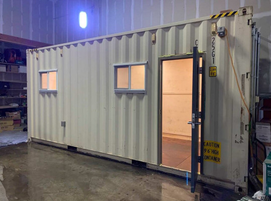 Build 20ft High Cube Site Office